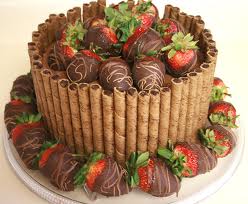 Pirouette cookie cake Mothers cake 3